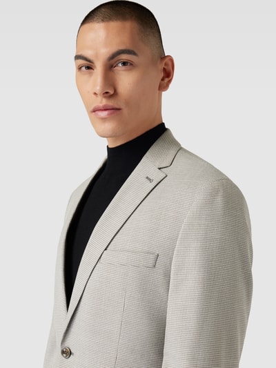 Peek & Cloppenburg Christian Berg Men2-Knopf-Sakko Mit Reverskragen In Beige