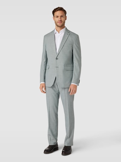 Peek & Cloppenburg Christian Berg Men2-Knopf-Sakko mit Reverskragen in gruen