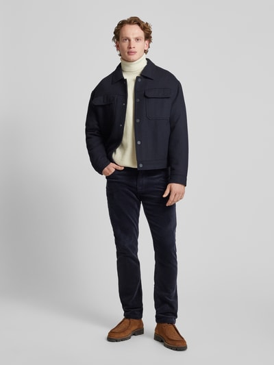 Peek & Cloppenburg Christian Berg MenCordhose im 5-Pocket-Design in marine