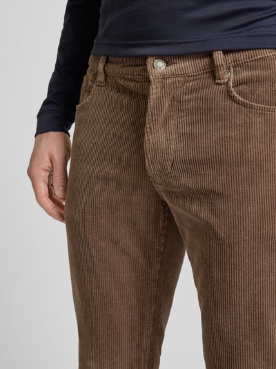 Peek & Cloppenburg Christian Berg MenCordhose Im 5-Pocket-Design In Taupe
