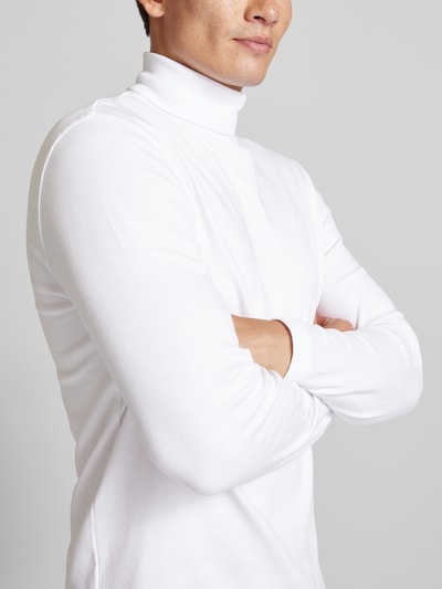 Peek & Cloppenburg Christian Berg MenLongsleeve Mit Rollkragen In Weiss