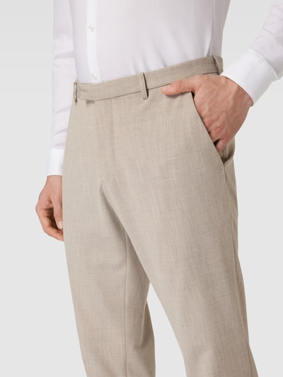 Peek & Cloppenburg Christian Berg MenRegular Fit Anzughose Mit Gesäßtaschen In Beige