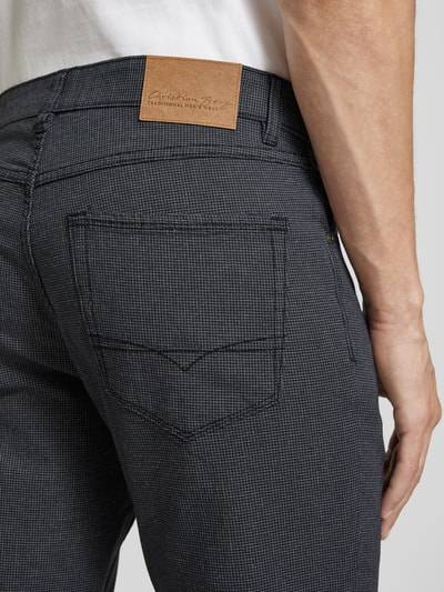 Peek & Cloppenburg Christian Berg MenRegular Fit Chino Im 5-Pocket-Design In Marine