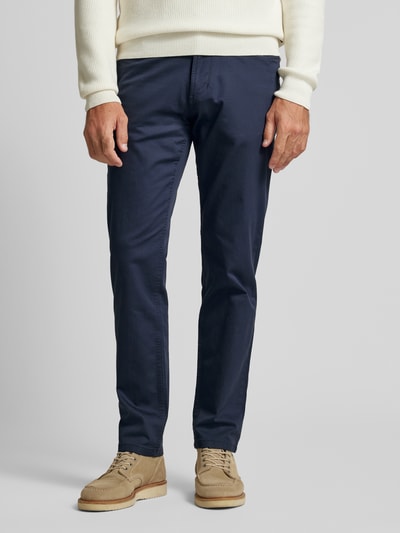 Peek & Cloppenburg Christian Berg MenRegular Fit Chino Im 5-Pocket-Design In Marine
