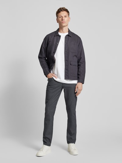 Peek & Cloppenburg Christian Berg MenRegular Fit Chino im 5-Pocket-Design in marine