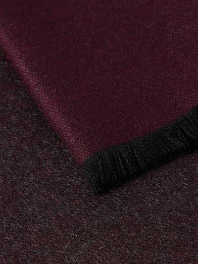 Peek & Cloppenburg Christian Berg MenSchal Aus Viskose Mit Fransen In Bordeaux