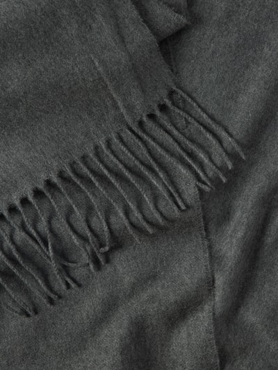 Peek & Cloppenburg Christian Berg MenSchal Mit Fransen In Anthrazit Melange