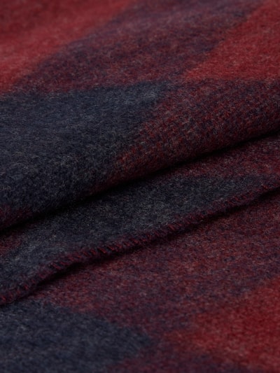 Peek & Cloppenburg Christian Berg MenSchal Mit Fransen In Dunkelrot