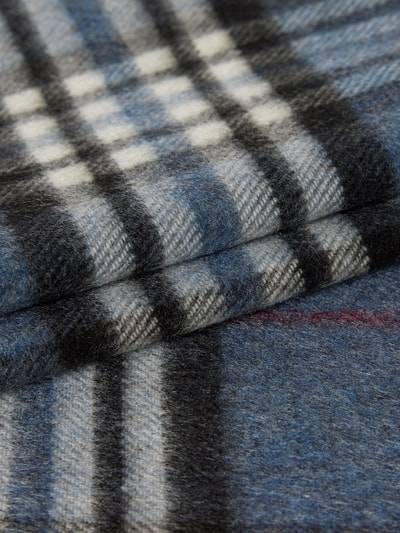 Peek & Cloppenburg Christian Berg MenSchal Mit Fransen In Jeansblau Melange