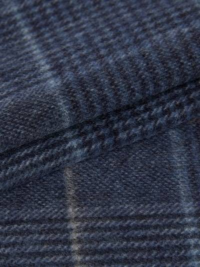 Peek & Cloppenburg Christian Berg MenSchal Mit Fransen In Jeansblau Melange