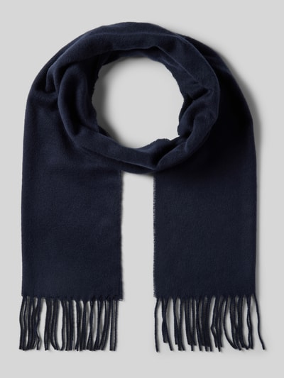 Peek & Cloppenburg Christian Berg MenSchal mit Fransen in marine