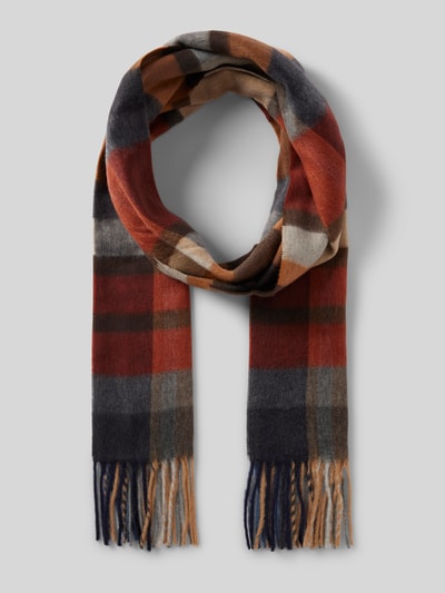 Peek & Cloppenburg Christian Berg MenSchal mit Fransen in terra