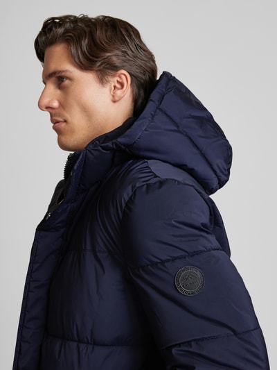 Peek & Cloppenburg Christian Berg MenSteppjacke Mit Kapuze In Marine