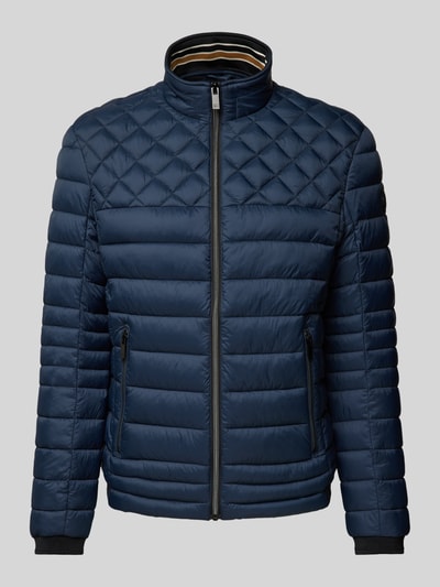 Peek & Cloppenburg Christian Berg MenSteppjacke Mit Reißverschlusstaschen In Marine