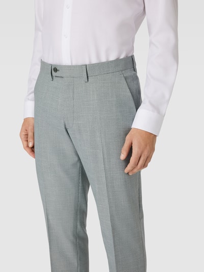 Peek & Cloppenburg Christian Berg MenStoffhose Mit Allover-Muster In Gruen