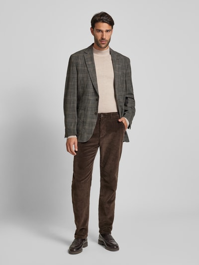 Peek & Cloppenburg Christian Berg MenStrickpullover mit Turtleneck in sand melange