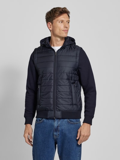 Peek & Cloppenburg Christian Berg MenSweatjacke Mit Kapuze In Marine