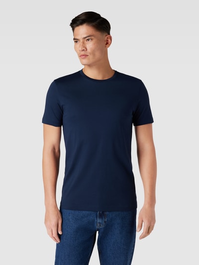 Peek & Cloppenburg Christian Berg MenT-Shirt Mit Rundhalsausschnitt In Dunkelblau