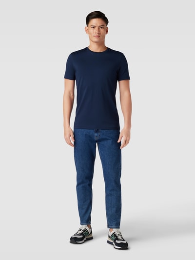 Peek & Cloppenburg Christian Berg MenT-Shirt mit Rundhalsausschnitt in dunkelblau