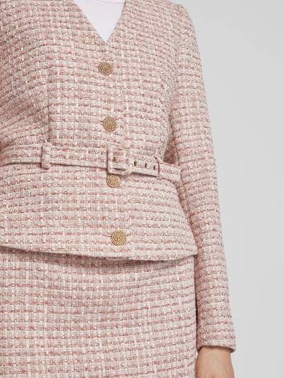 Peek & Cloppenburg Christian Berg Woman SelectionBlazer In Bouclé-Optik In Rose