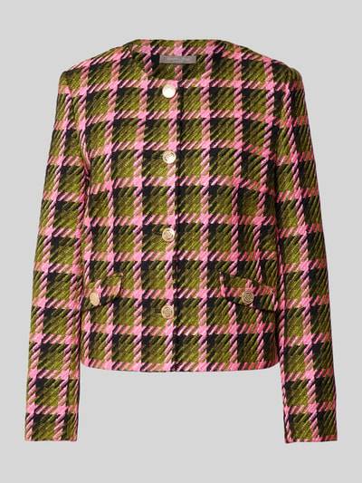 Peek & Cloppenburg Christian Berg Woman SelectionBlazer In Bouclé-Optik In Pink