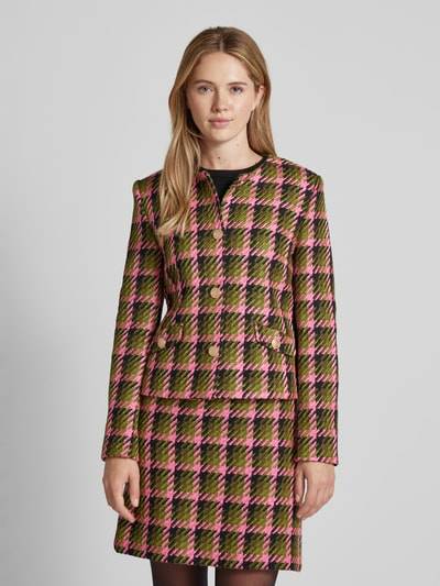 Peek & Cloppenburg Christian Berg Woman SelectionBlazer In Bouclé-Optik In Pink