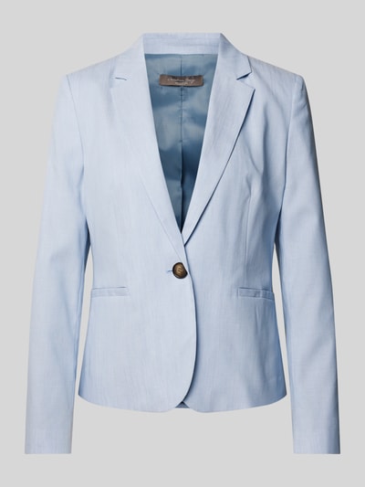 Peek & Cloppenburg Christian Berg Woman SelectionBlazer Mit Leistentaschen In Hellblau