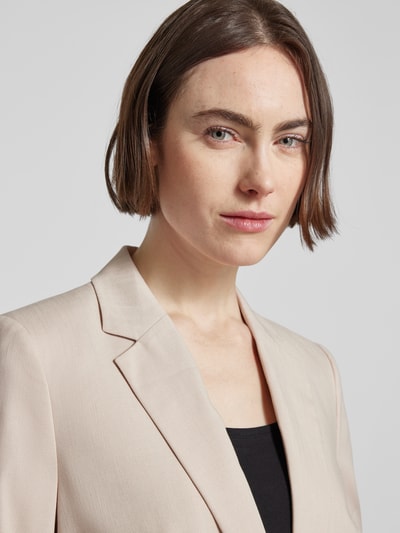 Peek & Cloppenburg Christian Berg Woman SelectionBlazer Mit Leistentaschen In Sand