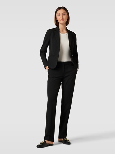 Peek & Cloppenburg Christian Berg Woman SelectionBlazer mit Paspeltaschen in black