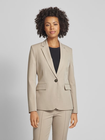 Peek & Cloppenburg Christian Berg Woman SelectionBlazer Mit Reverskragen In Sand