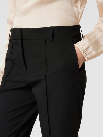 Peek & Cloppenburg Christian Berg Woman SelectionHose Mit Paspelierungen In Black