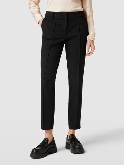 Peek & Cloppenburg Christian Berg Woman SelectionHose Mit Paspelierungen In Black