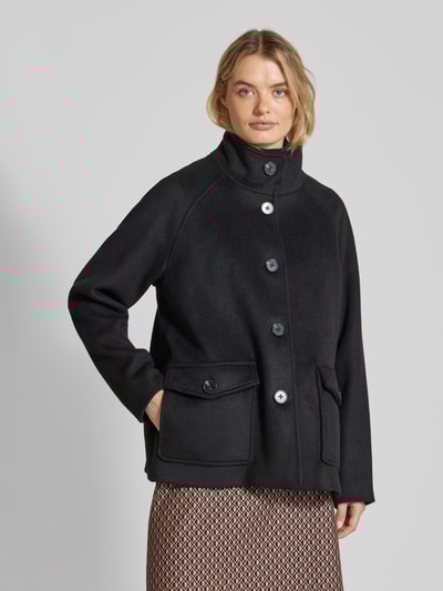 Peek & Cloppenburg Christian Berg Woman SelectionJacke Mit Stehkragen In Black