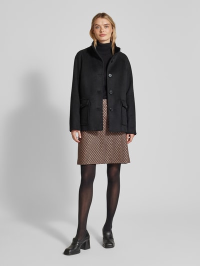 Peek & Cloppenburg Christian Berg Woman SelectionJacke mit Stehkragen in black