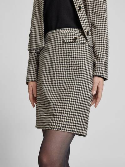 Peek & Cloppenburg Christian Berg Woman SelectionKnielanger Rock Mit Ziertaschen In Black