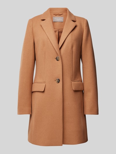 Peek & Cloppenburg Christian Berg Woman SelectionMantel Mit Reverskragen In Hellbraun