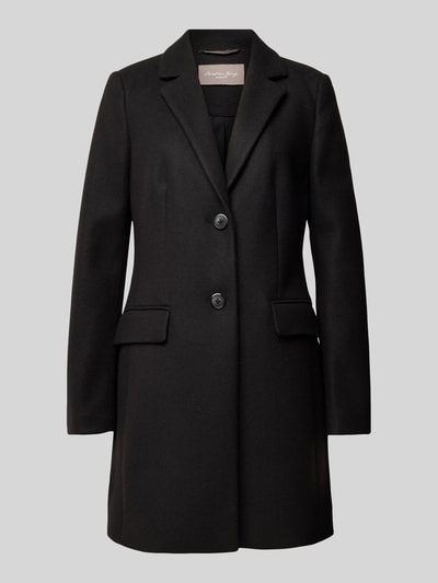 Peek & Cloppenburg Christian Berg Woman SelectionMantel Mit Reverskragen In Black
