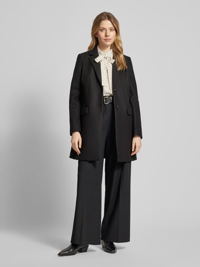 Peek & Cloppenburg Christian Berg Woman SelectionMantel Mit Reverskragen In Black