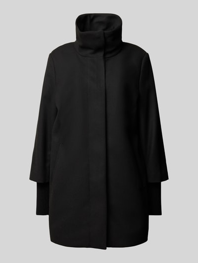Peek & Cloppenburg Christian Berg Woman SelectionMantel Mit Stehkragen In Black