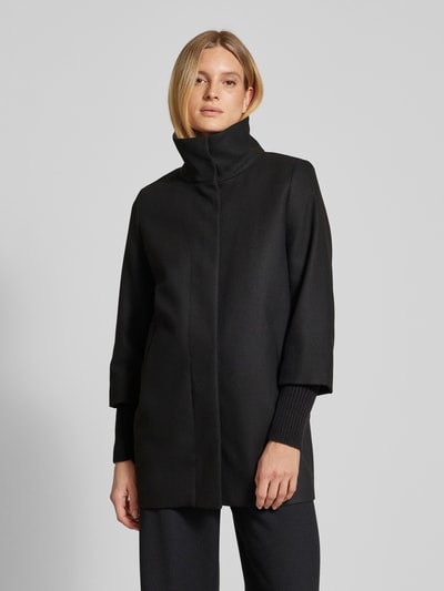 Peek & Cloppenburg Christian Berg Woman SelectionMantel Mit Stehkragen In Black
