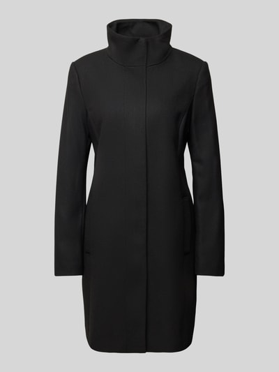 Peek & Cloppenburg Christian Berg Woman SelectionMantel Mit Stehkragen In Black