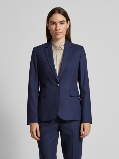 Peek & Cloppenburg Christian Berg Woman SelectionRegular Fit Blazer Mit Reverskragen In Marine