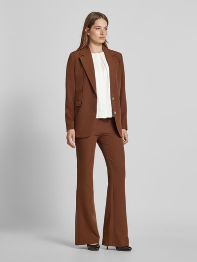 Peek & Cloppenburg Christian Berg Woman SelectionRegular Fit Bluse mit verdeckter Knopfleiste in ecru