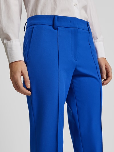 Peek & Cloppenburg Christian Berg Woman SelectionRegular Fit Stoffhose Mit Bundfalten In Blau