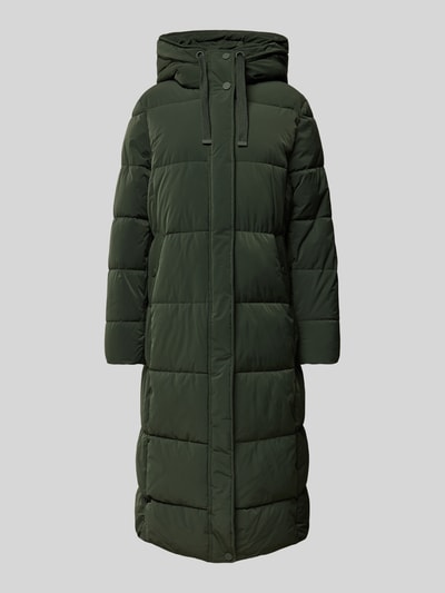 Peek & Cloppenburg Christian Berg Woman SelectionSteppmantel Mit Kapuze In Dunkelgruen