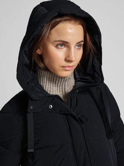 Peek & Cloppenburg Christian Berg Woman SelectionSteppmantel Mit Kapuze In Black