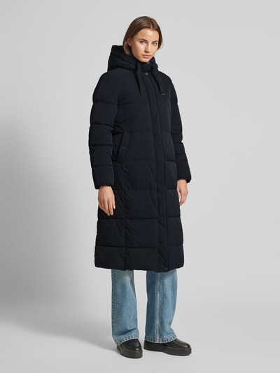 Peek & Cloppenburg Christian Berg Woman SelectionSteppmantel Mit Kapuze In Black