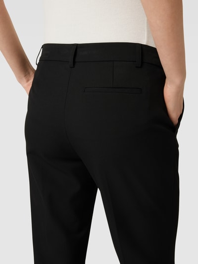 Peek & Cloppenburg Christian Berg Woman SelectionStoffhose Mit Bügelfalten In Black
