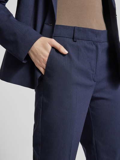 Peek & Cloppenburg Christian Berg Woman SelectionStoffhose Mit Gesäßtasche In Marine