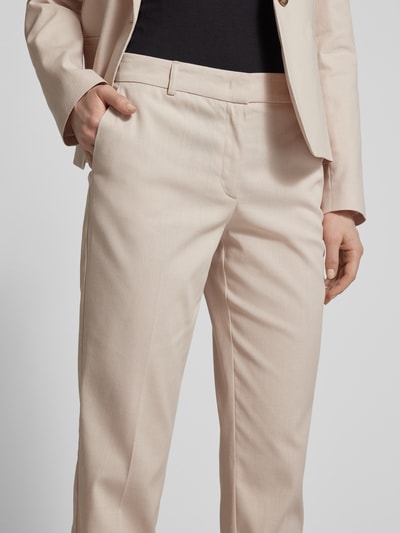 Peek & Cloppenburg Christian Berg Woman SelectionStoffhose Mit Gesäßtasche In Sand